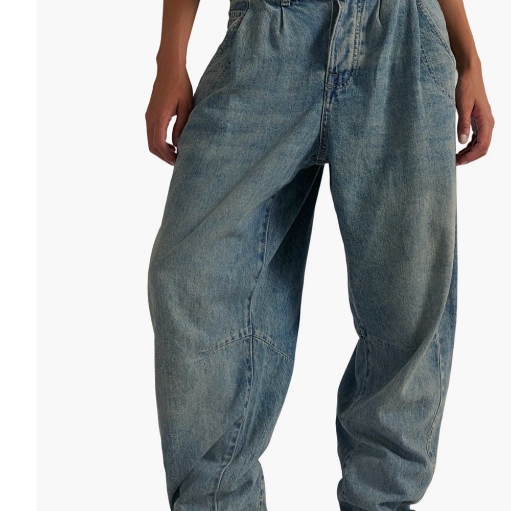 Free People Heartland baggy pegged Jeans